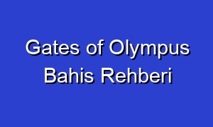 Gates of Olympus Bahis Rehberi