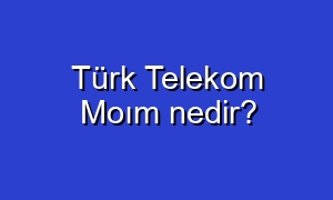 Türk Telekom Moım nedir?